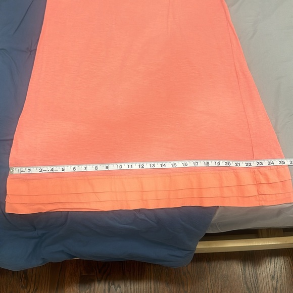 Women’s Coral Xl 100% Cotton Breezy Dress - Picture 8 of 10